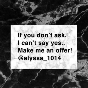 I will accept OR counter my lowest!